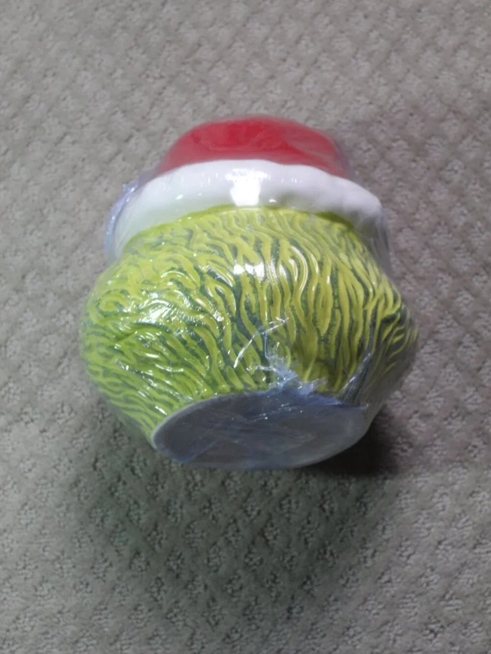 Dr. Seuss The Grinch Christmas Large Ceramic Cookie Jar. Sealed